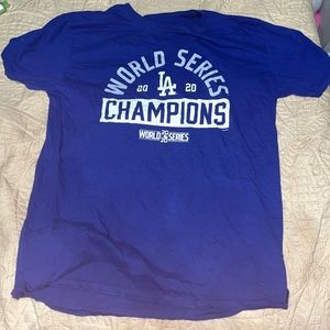 Blues Dodgers 2020 World Series champion shirt